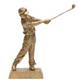 Golfing, Male - Small Signature Figurines -3-7/8" x 1"